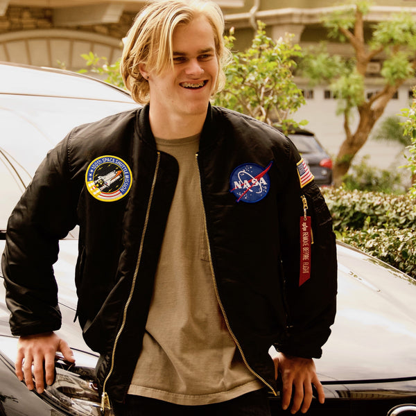 Nasa jacket flight nylon shop