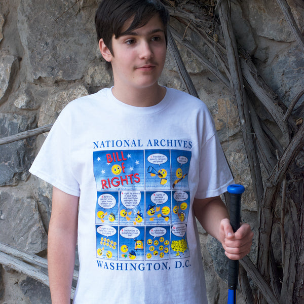 Bill of Rights Emoji T-Shirt – National Archives Store