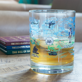 Liberty Crest - 250th Anniversary of the United States Armed Forces Rocks Glass