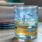 Liberty Crest - 250th Anniversary of the United States Armed Forces Rocks Glass