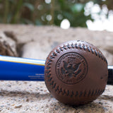 President Lincoln Signature/National Archives Leather Baseball