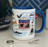 Liberty Crest - 250th Anniversary of the United States Armed Forces Ceramic Mug