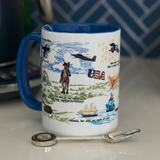 Liberty Crest - 250th Anniversary of the United States Armed Forces Ceramic Mug