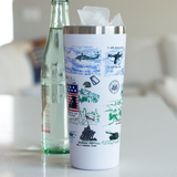 Liberty Crest - 250th Anniversary of the United States Armed Forces Tumbler with Straw
