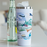 Liberty Crest - 250th Anniversary of the United States Armed Forces Tumbler with Straw