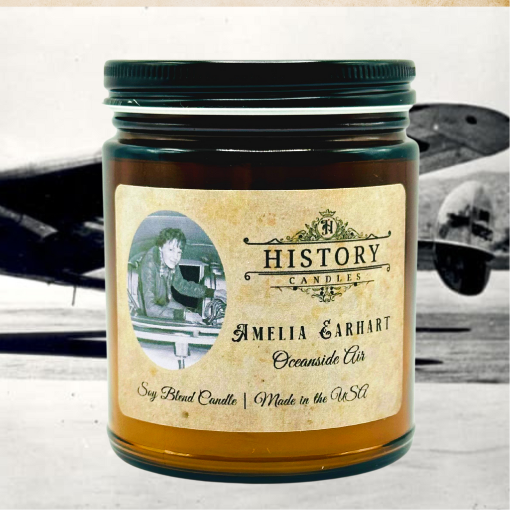 Amelia Earhart Oceanside Air Candle