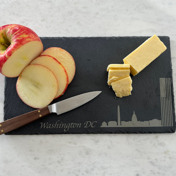 Washington, D.C. Skyline Slate Cheeseboard