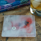 Cherry Blossom Fused Glass Coaster