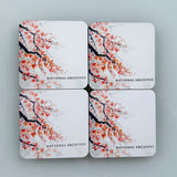 Cherry Blossom Coaster Set