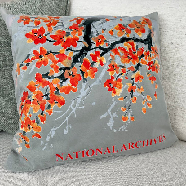 Cherry Blossom Art Square Pillow Case