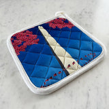 Washington Monument Cherry Blossom Pot Holder