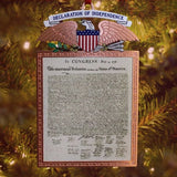 250th Anniversary Edition Copper Declaration of Independence Ornament