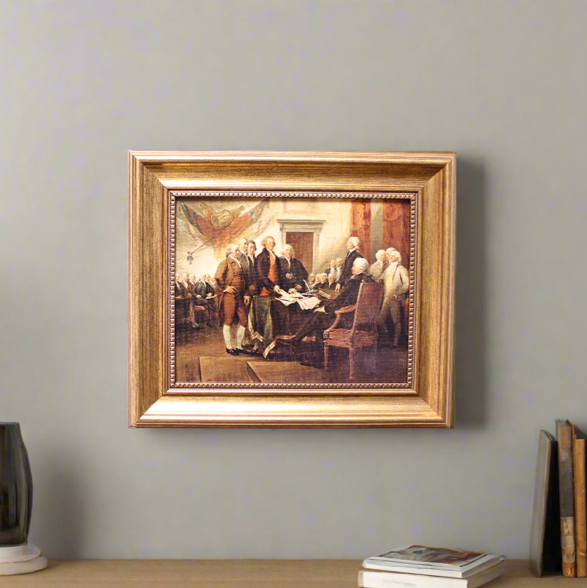 John Trumbull Declaration of Independence Painting Reproduction On Canvas