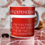 National Archives Column Declaration of Independence Mug