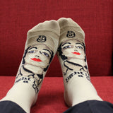Fight Like a Girl Calf Socks