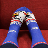 Keep 'Em Fighting Glory Eagle Crew Socks