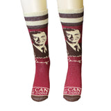 Ronald Reagan It Can Be Done Crew Socks