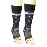 Wise Old Owl Calf Socks
