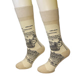 Typewriter Patent Socks