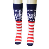 Life Liberty Happiness Patriotic Knee Socks