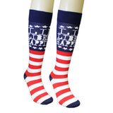Life Liberty Happiness Patriotic Knee Socks