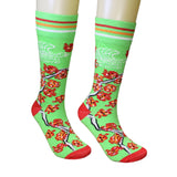Varsity Stripes Cherry Blossom Socks
