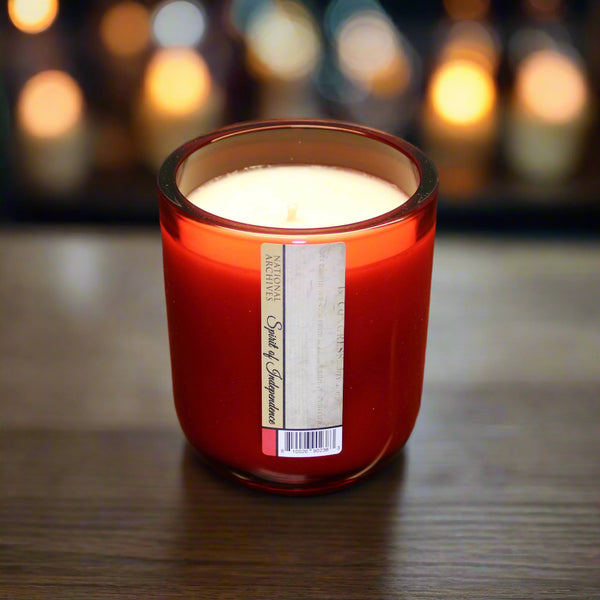 Spirit of Independence National Archives Candle