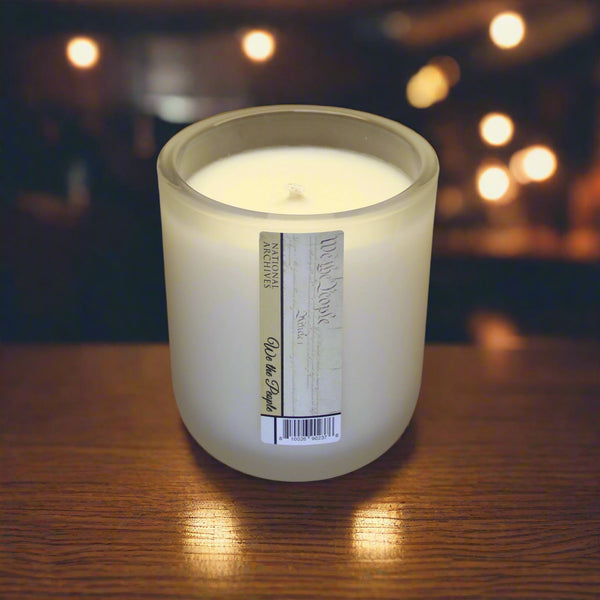 We the People National Archives Candle