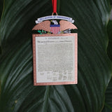 250th Anniversary Edition Copper Declaration of Independence Ornament