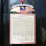 250th Anniversary Edition Copper Declaration of Independence Ornament