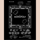 Monopoly Canvas Patent Print