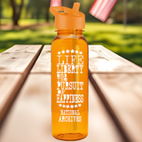 Life Liberty Declaration of Independence 250th Anniversary Water Bottle - 5 Colors Available