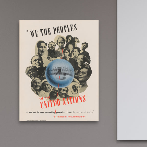 We the Peoples of the United Nations Canvas Print