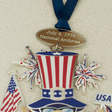 George Washingnome Brass Ornament