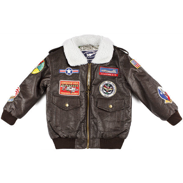 Kids sales aviator jacket