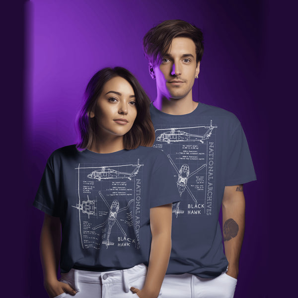 Black Hawk Helicopter T-Shirt