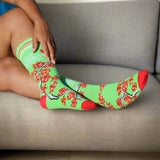 Varsity Stripes Cherry Blossom Socks
