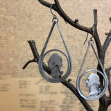 George's Circled Teardrops Earrings