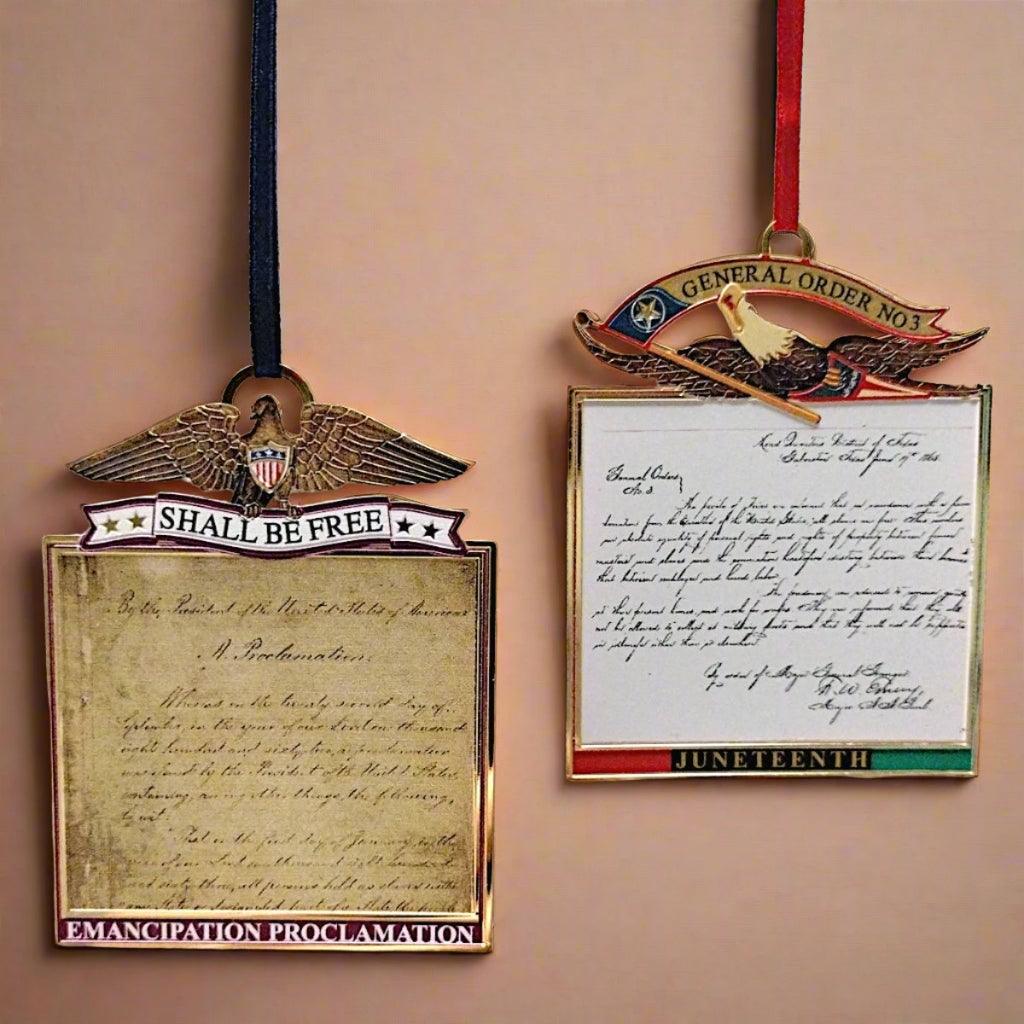 Emancipation Proclamation and Juneteenth Order Ornament Bundle