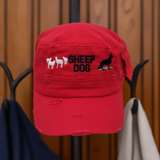 Sheep Dog Baseball Cap