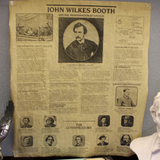 Parchment Print John Wilkes Booth and the Assassination of Lincoln