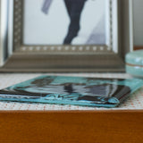 Franklin Delano Roosevelt Fused Glass Coaster