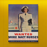 More Navy Nurses Wanted Canvas Print