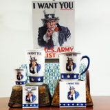 Uncle Sam Pint Glass