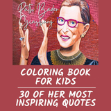 Ruth Bader Ginsburg Quotes Coloring Book
