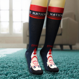 President Reagan Portrait Mid-Calf Socks