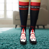 President Reagan Portrait Mid-Calf Socks