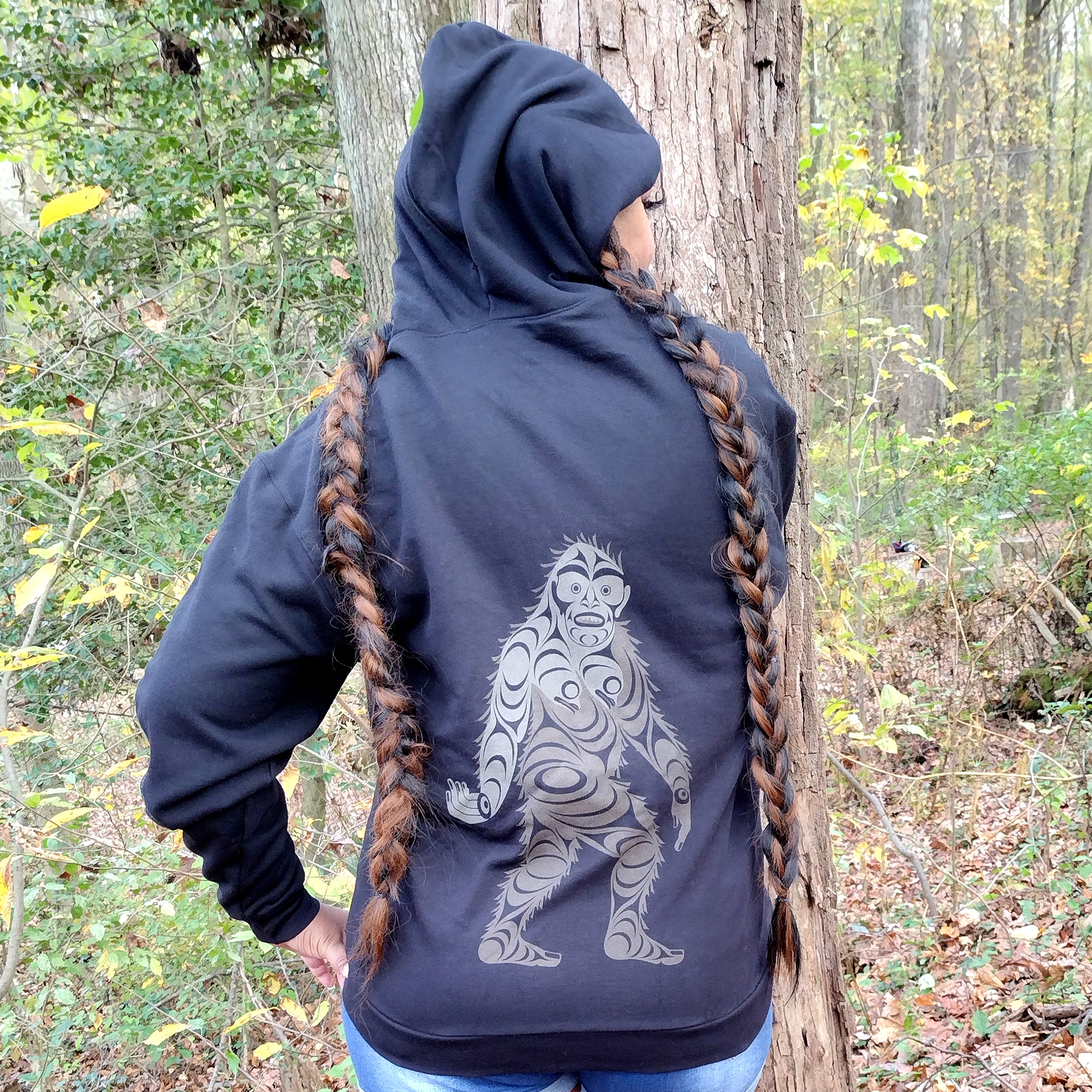 トップス Sasquatchfabrix NANPOU hoodie Sasquatch Zippered Hoodie