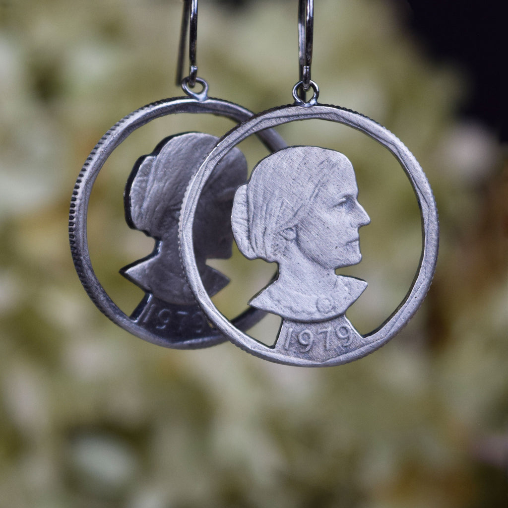 Susan B. Anthony Drop Earrings