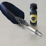 Black Feather Pen